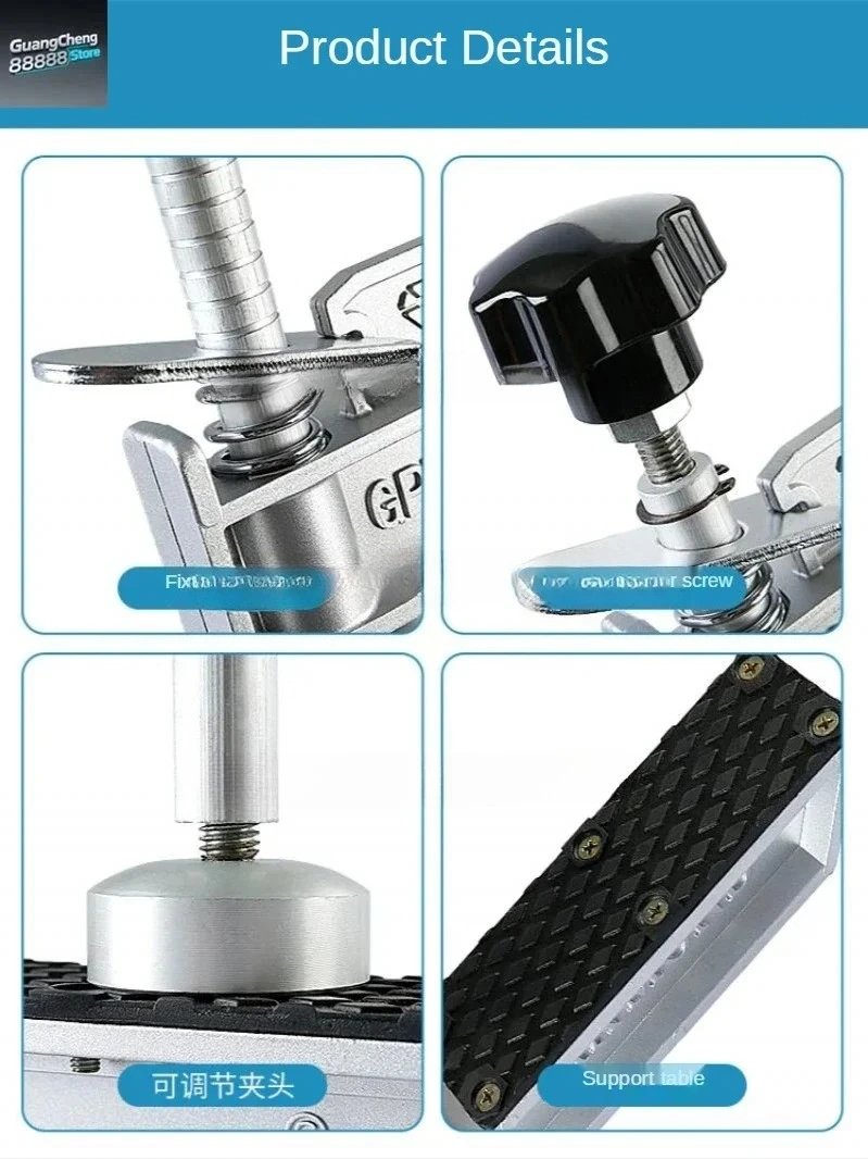 

45 Stone Mitre Clamp Marble Stone Countertop Waterproof 90 Degree Right-Angle Splicing Installation Gf Clamp Clamp