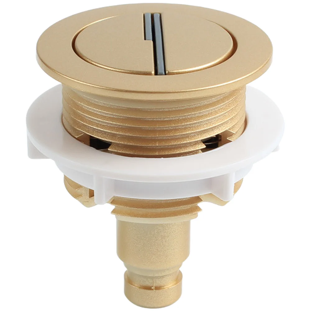 ABS 38mm Dual Push Button Toilet Tank Flush Valve Manual Operation Water Efficient Drain Solution  ABS 38mm Dual
