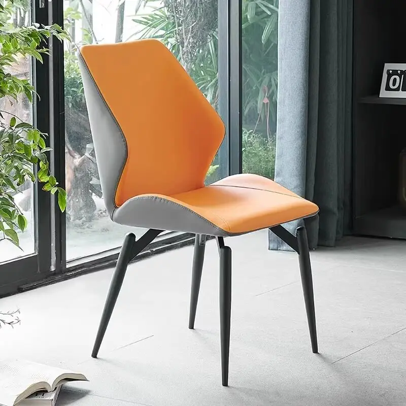 

#Dining Chair Modern And Simple Household Dining Table Chair Italian Luxury Restaurant Stool Designer Hotel