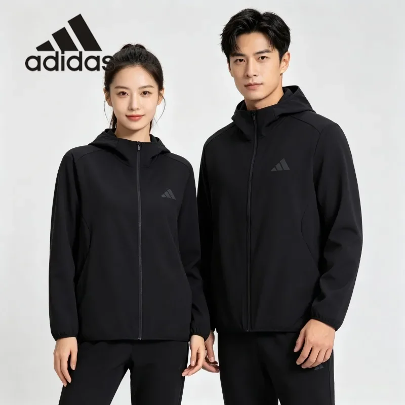 adidas Packable Foldable Wind Jacket Spring Autumn Portable Travel Storage Casual CoatKU8496 1PCS
