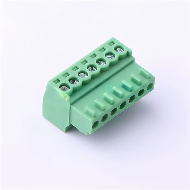 5PCS KF2EDGK-2.54-7P KF2EDGK-2.54-8P KF2EDGK-2.54-9P KF2EDGK-2.54-10P spacing：2.54mm Plug-in terminal blocks