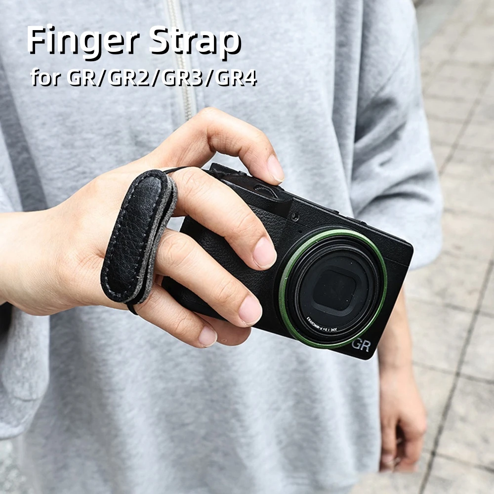 Camera Finger Loop Wrist Strap Portable Rope Lock Hand Ring Buckle for Ricoh GR II GR2 GR3 GRII GRIII GR4 Photograph Accessories