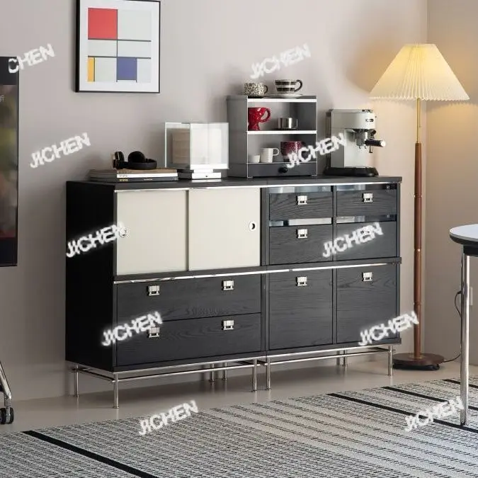 

Простой и современный Fengliangtian комбинированный комодный шкаф, комбинированный модуль, многофункциональный шкаф для хранения из цельного дерева