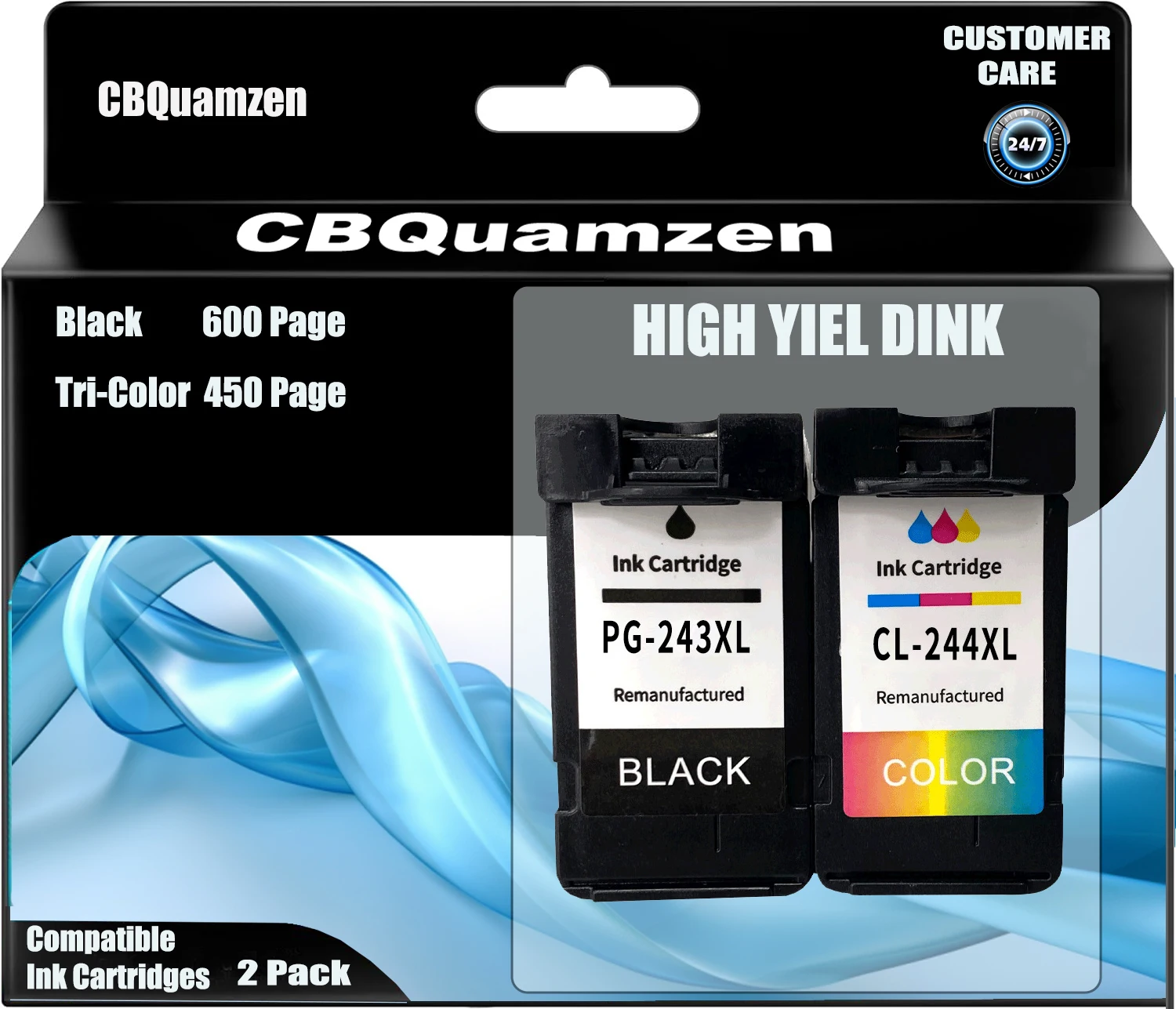 Pg 243XL Color Ink …