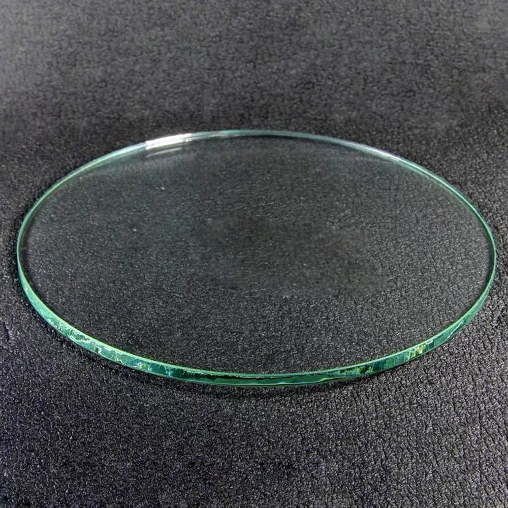 Diameter 40 51 52 55 57 58 60 67 74 75 MM Transparent Flat Round Glass Replacement Part