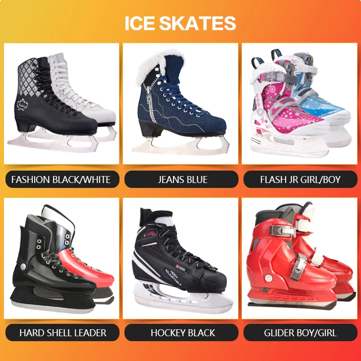 OEM Fixed Size Special Ice Rink Shoe Boot Figure Ice Skate for Teen Children Kid Girl Boy Men Women Adult