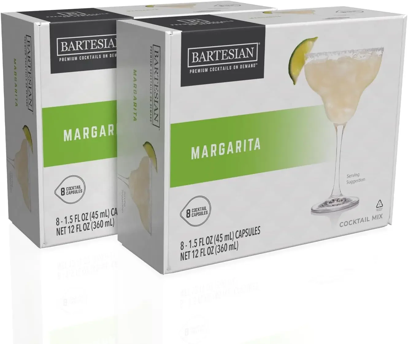 16-Pack Margarita Mixer Capsules for Cocktail Machine – Home Bar Mixology Cocktails Mix Pod Capsule Set