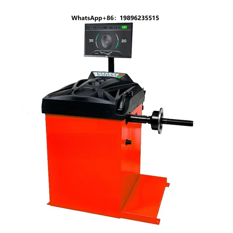 Automatic Car Wheel Balancer with Measurement for Car Service Workshop