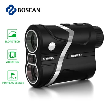 Bosean M-600S Golf Laser Rangefinder Distance Meter for Hunting Rechargeable Golf Rangefinder