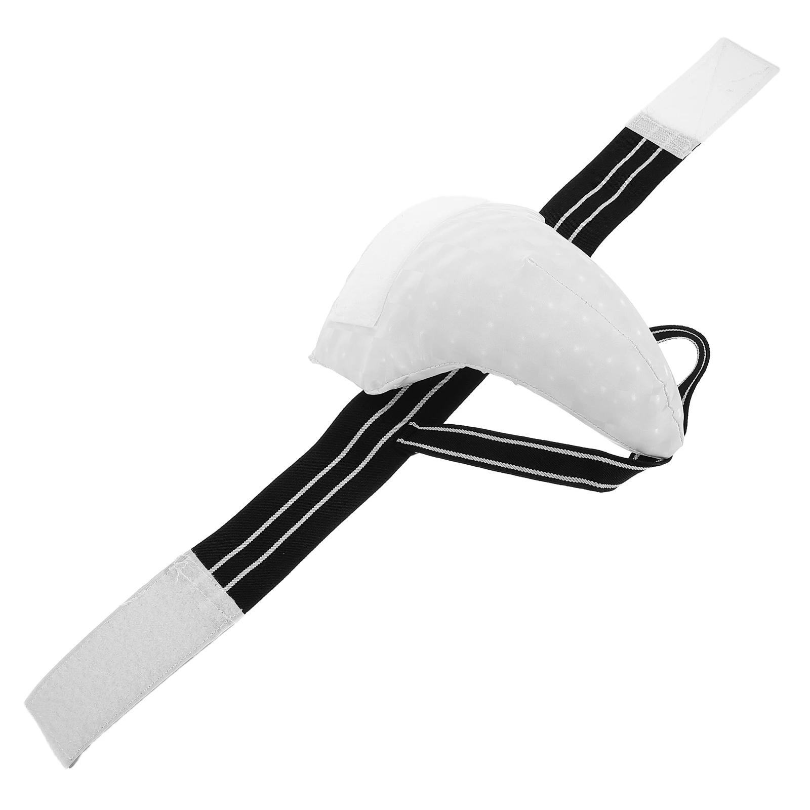 

Crotch Protector Karate Groin Guard Kids Combined Sports Protective Gear White Sponge Breathable