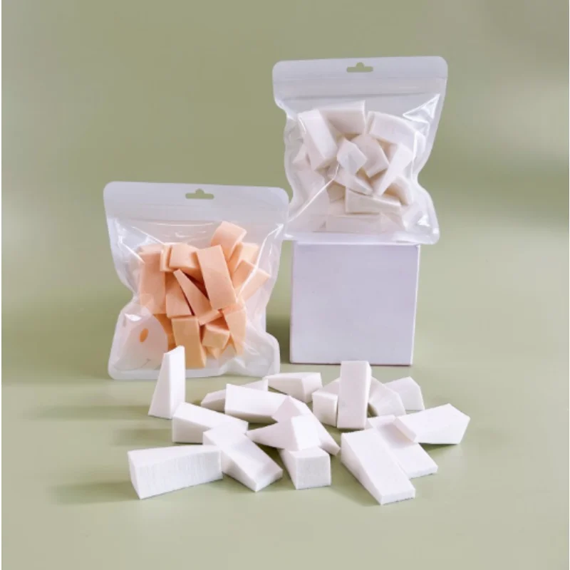 20 szt. Trójkątna miękka gąbka do makijażu podkład do twarzy korektor w kremie mieszanka proszku rozmazujący Puff narzędzie kosmetyczne