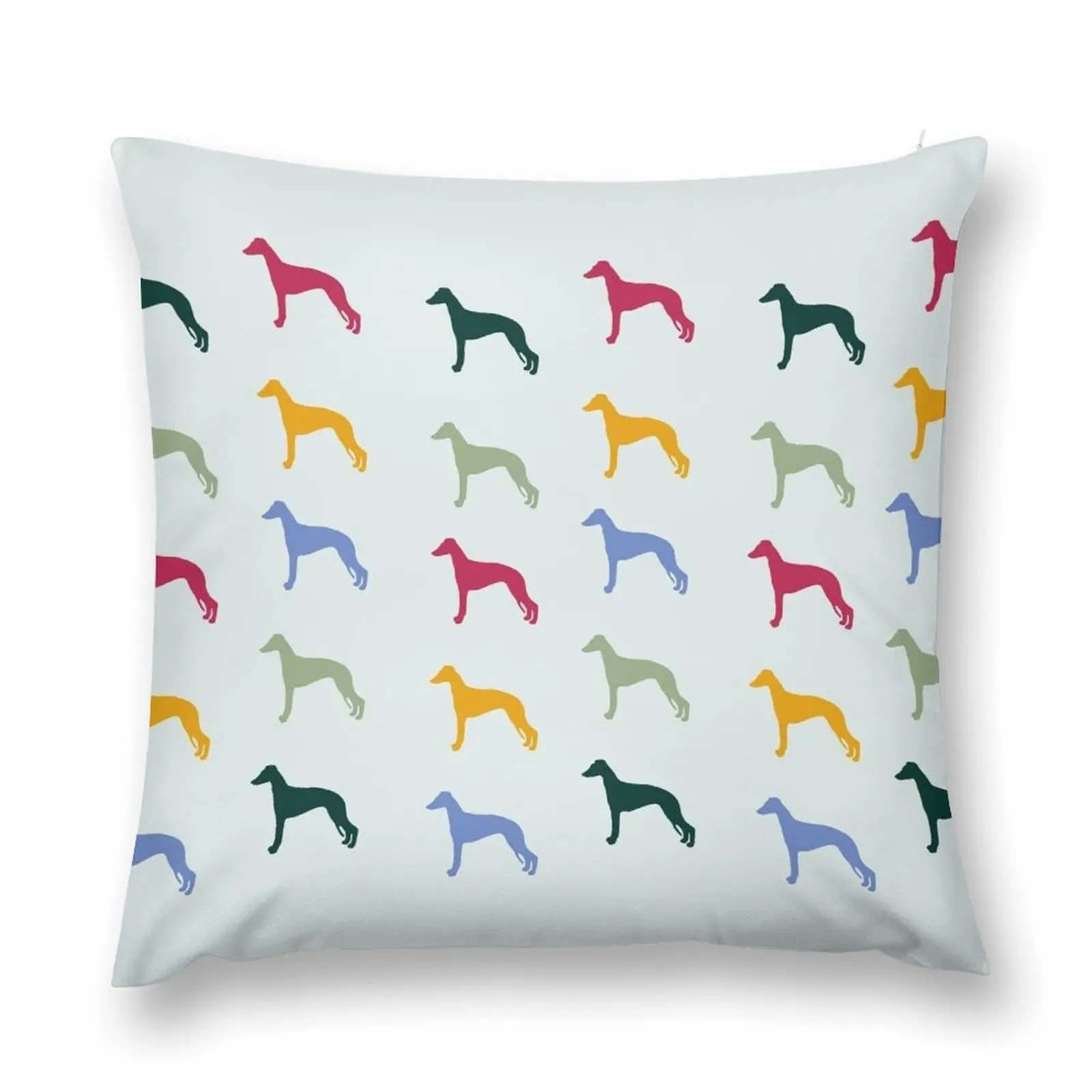 

Funky Whippets Throw Pillow bed pillows Pillowcases Cushion Covers Sofa christmas cushions covers pillow