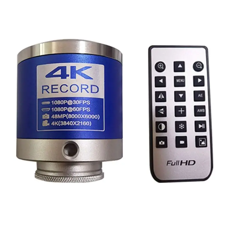 

AEE6-1080P 4K цифровой микроскоп Full HD промышленный C-Mount цифровая камера PCB сварка ремонт телефона микроскоп с вилкой европейского стандарта