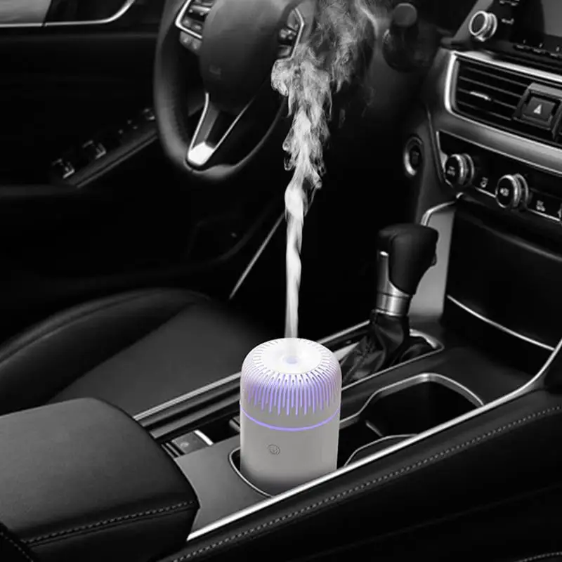 Mini Car Air Humidifier USB Aroma Diffuser Aromatherapy Romantic Light USB Aroma Essential Oil Diffuser Home Car Air Purifier