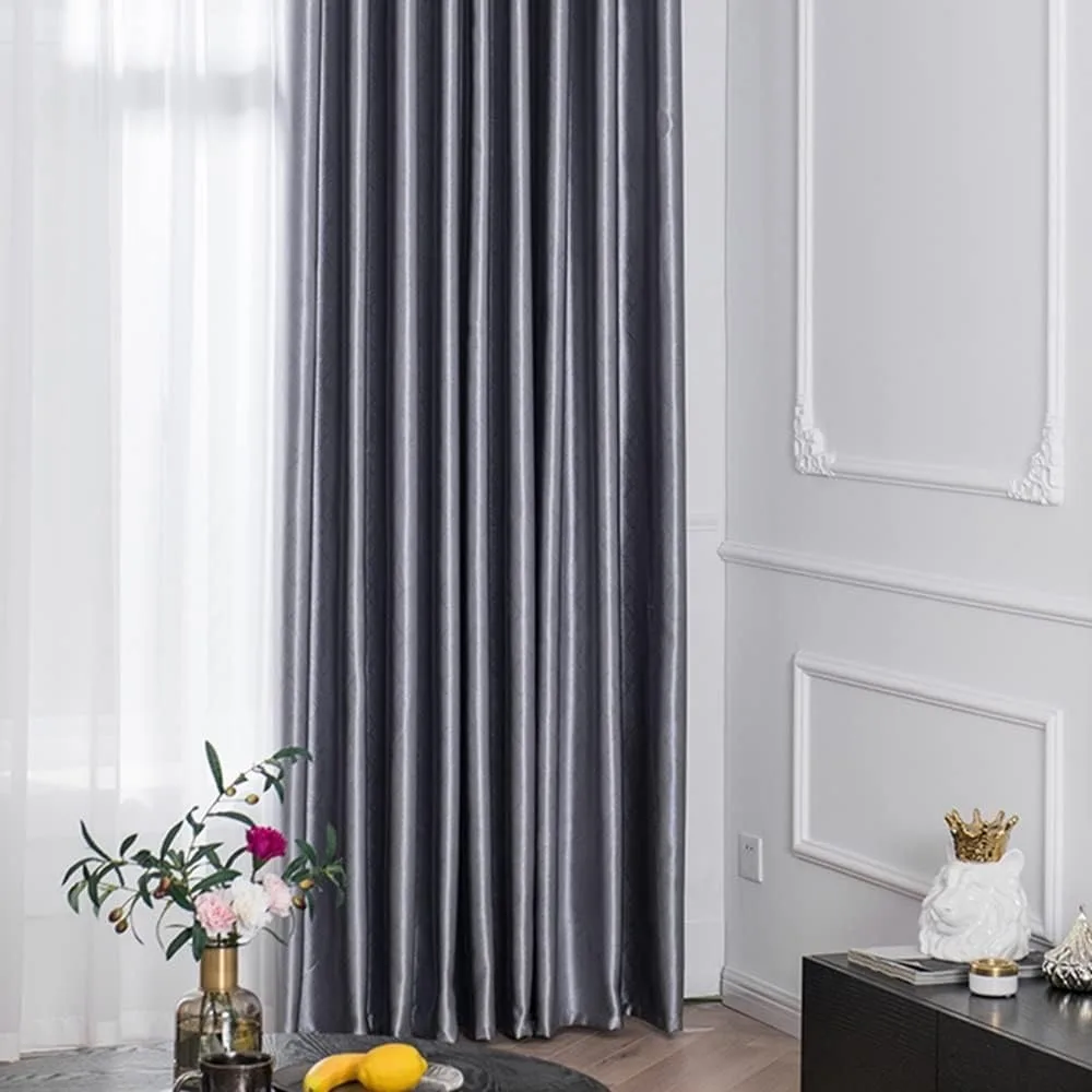 Tende termiche invernali a risparmio energetico per camere da letto - Riduzione del rumore e tende per finestre con design occhielli per soggiorni e B