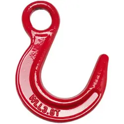 Large Opening Hook Lifting Eye Hook Container Hook Forged Wide Mouth High Strength Hook Lifting Rigging Crane Hook