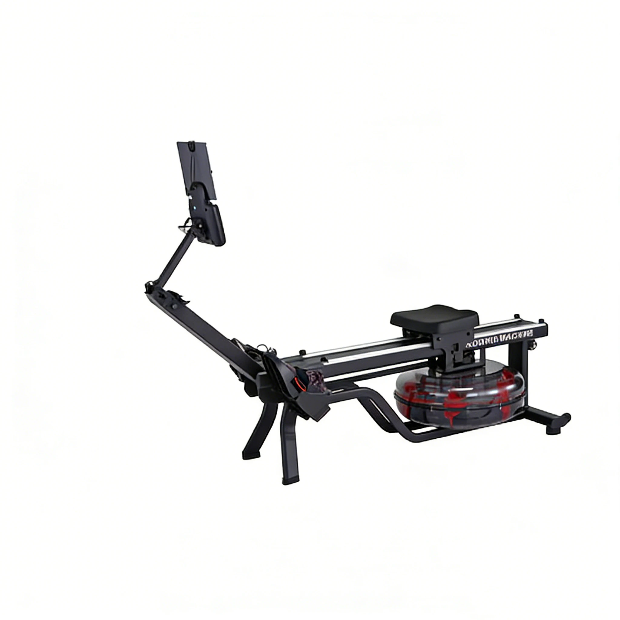 380 Lbs Wasser-Rudergeräte für Zuhause, Faltbares Rudergerät mit LED-Digitalmonitor, Breiter Ergonomischer Sitz für Fitnessübungen