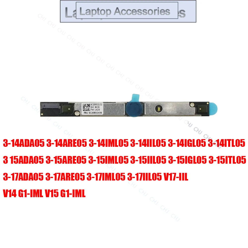 Плата камеры F для Lenovo V14 G1-IML V15 G1-IML 3-17IML05 17IIL05 V17-IIL 5C20X02436 5C20X02437 5C20X02438 5C20X02439 SC20X02132