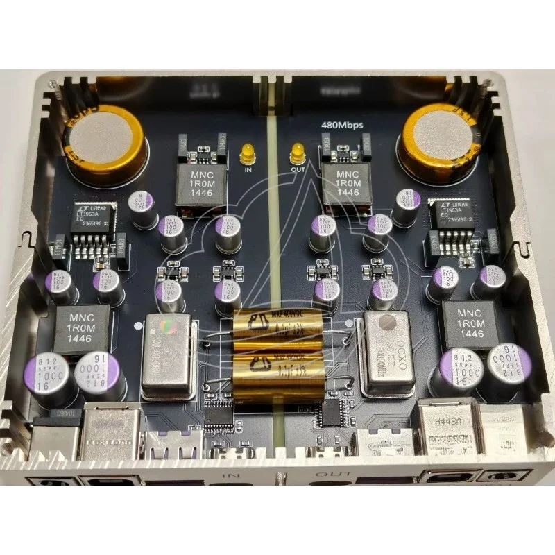 JingYueSi Audio 480M USB isolation data restructuring supports full interface input/output