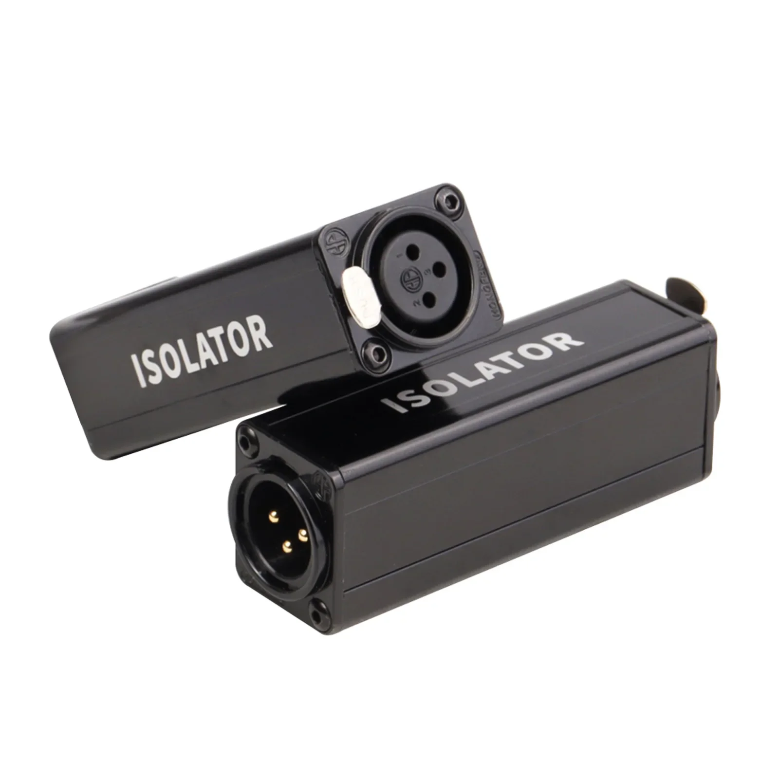 XLR XLR XLR Audio isolator Current sound noise reduction filter Noise silencer Audio isolator