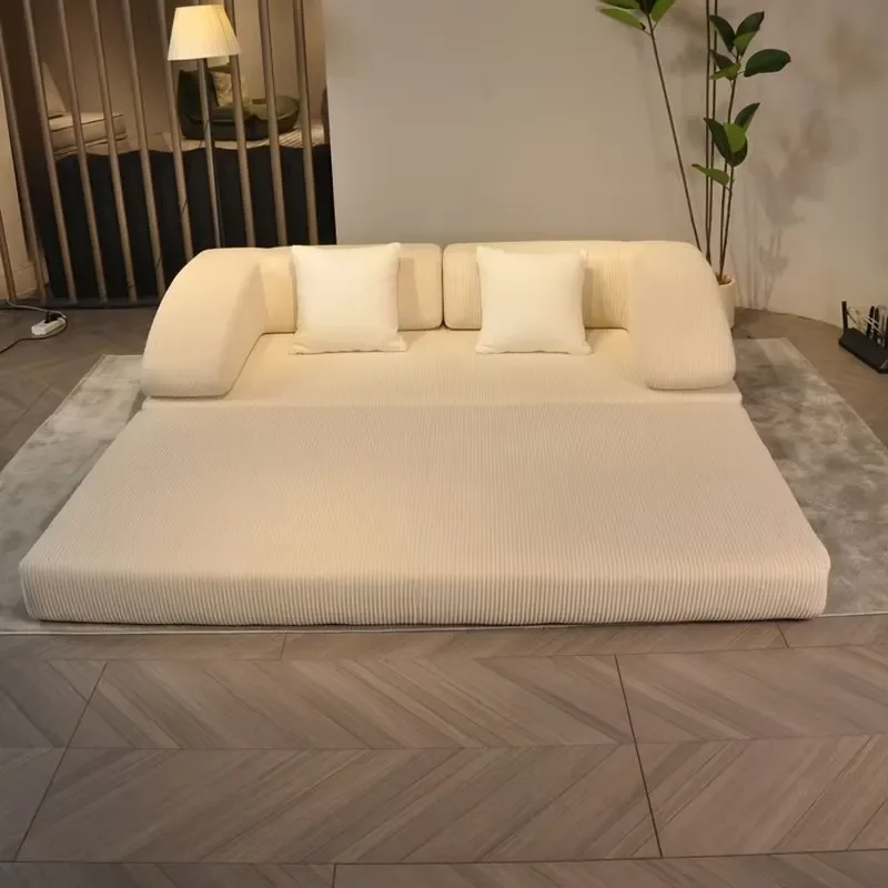 Compressed sofa living room modern simple folding bed small apartment two-in-one module vacuum multi-function sofa bed