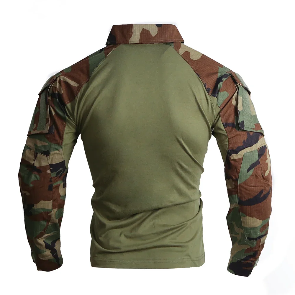 Imagem -06 - Emersongear g3 Combate Camisas para Homens Roupas de Caça Manga Comprida Bdu Tops Camuflagem wl Airsoft Sports Gen3