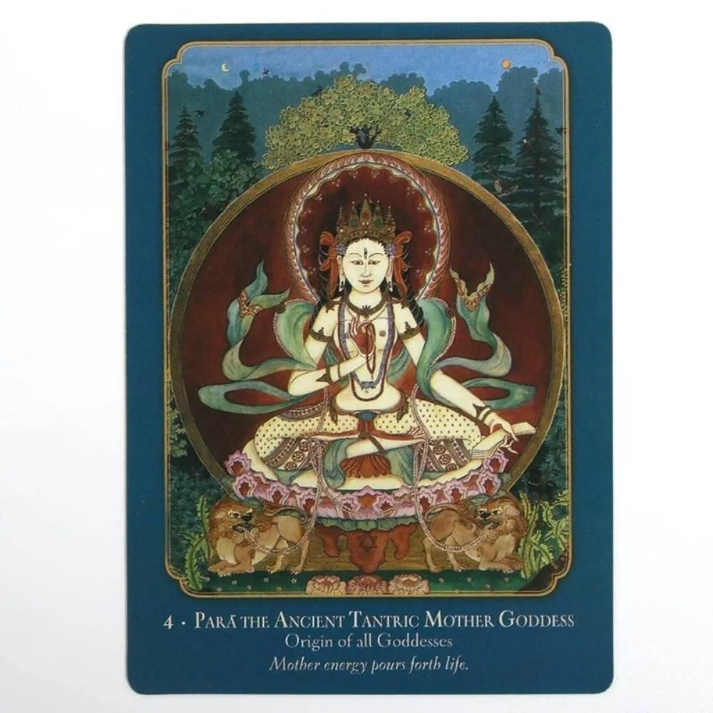 Buddha Wisdom Shakti Power Oracle Tarot Card Party Game