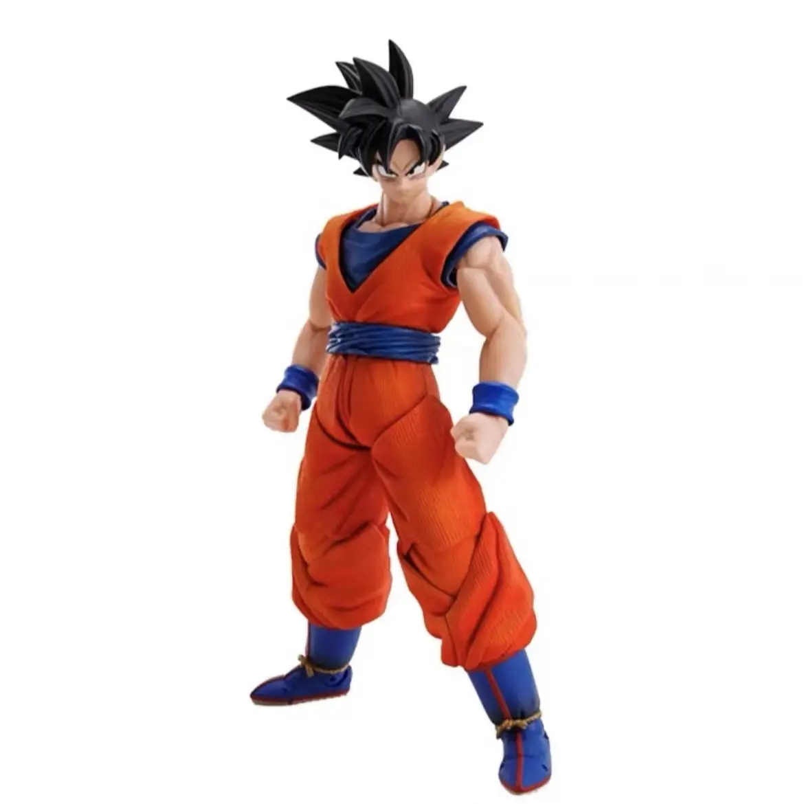 BANDAI ORIGINAL DRAGON BALL Imagination Works Son Goku Anime Figures Action Model Toys