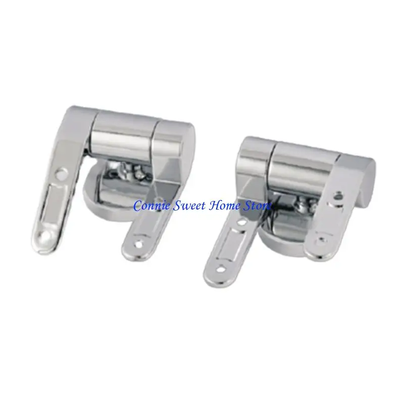 

LXAF Upgraded Toilet Hinges Toilet Lid Hinges with Slow Drop Mechanism for Bathroom