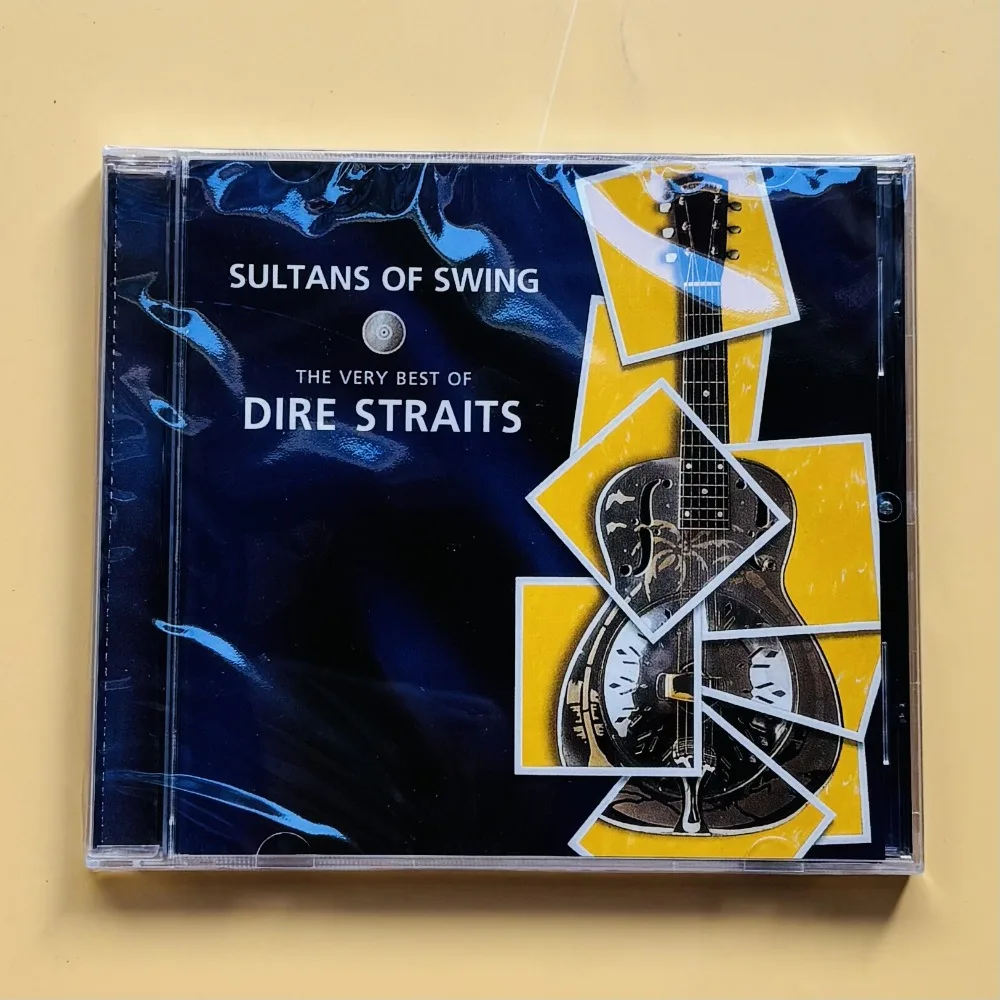 

Альбом на компакт-диске Dire Straits | Лучшая непревзойденная коллекция | Коллекционный диск с рок-музыкой на гитаре, запечатанный