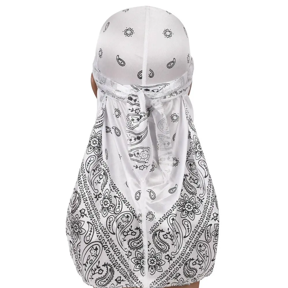 

Hip Hop Headband Hat Breathable Long Tail Pirate Hat Dustproof Solid Color Banded Headscarf Hat Multifunctional Seamless Hiking