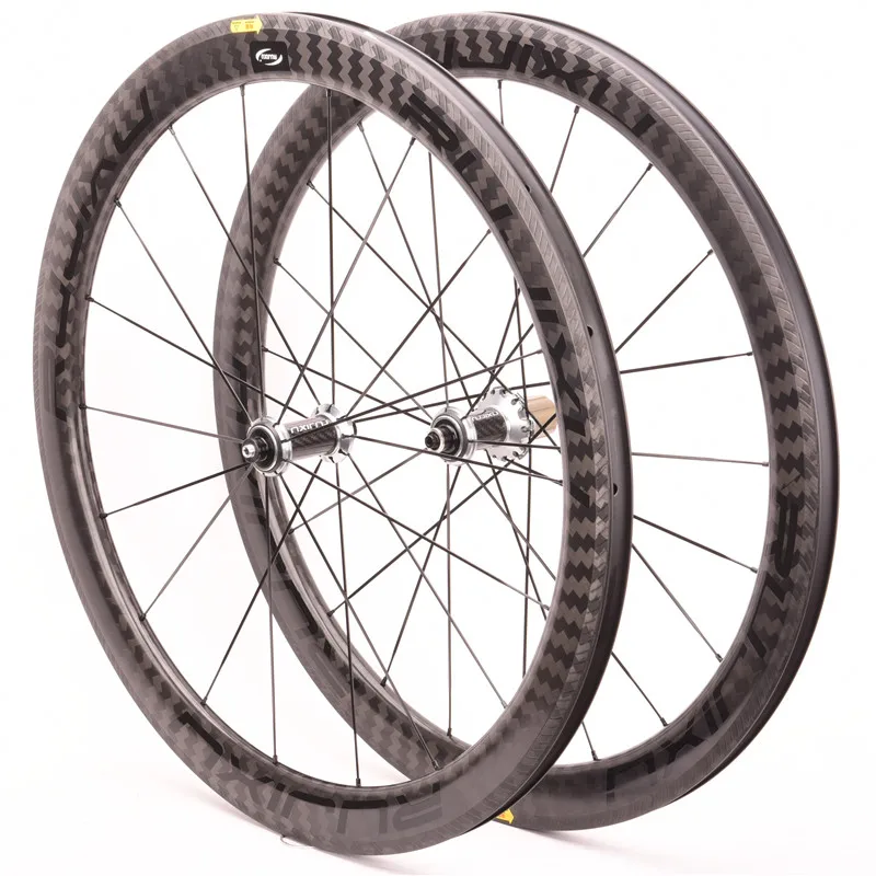 

Factory Direct 700C Carbon Fiber Wheelset Ceramic Bearing Road Bike Wheelset 50mm V-brake Wheel Set