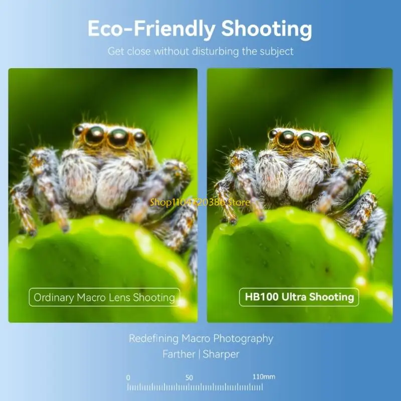 K0EA مشبك عالمي لعدسة الكاميرا المحمولة مقاس 50-110 ملم لمختلف الأجهزة #4