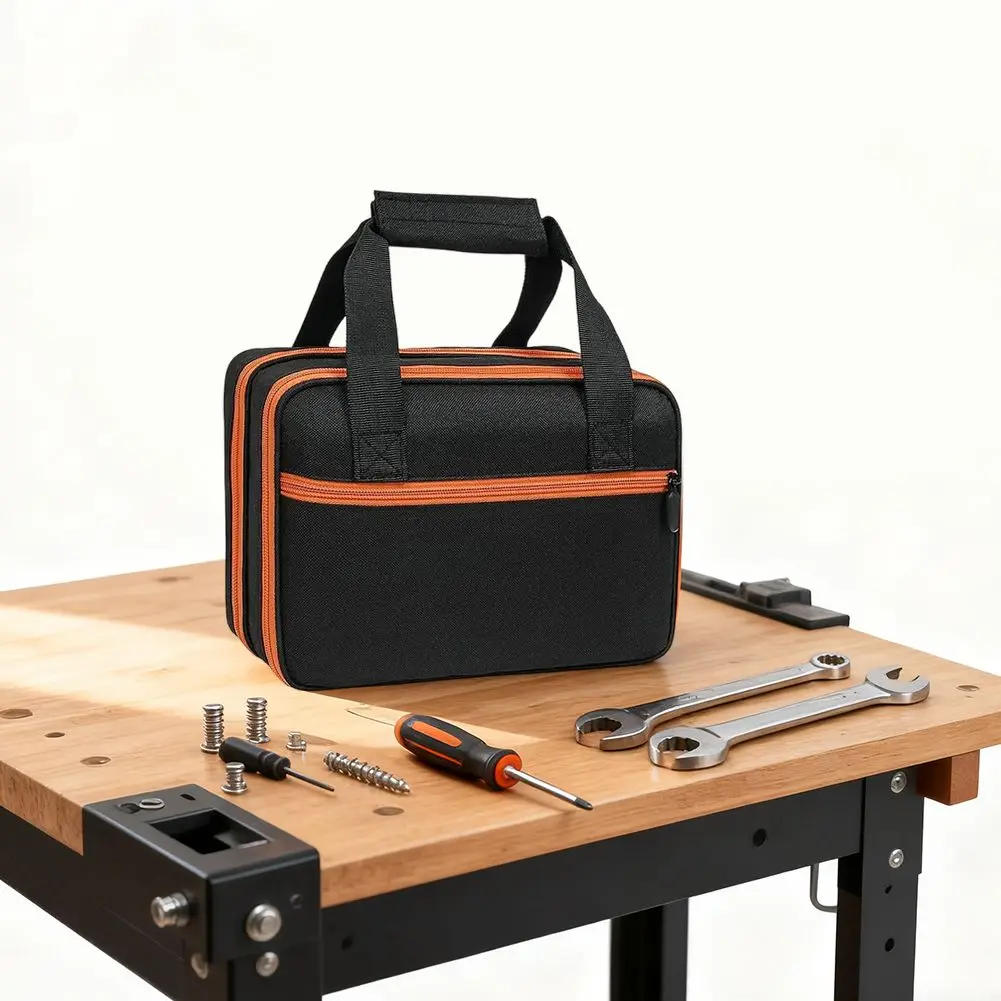 Carrying Case Compatible With For Klein Tools ET310 AC Circuit Breaker Finder Multiple Pockets Electrician Tools Bags