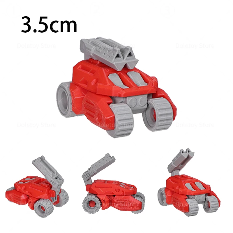 Neue 3D-gedruckte Kriegsmaschine Serie Mini beweglicher Kampfpanzer Sentry Drone Artillery Launcher Actionfigur Raumdekoration Geschenke – Detail 9