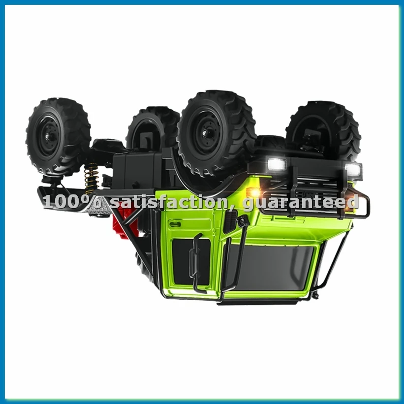 

Радиоуправляемая машина MN333 U4000, 1/18, 4WD, внедорожник для скалолазания, с имитацией света, металлическим передним электрическим приводом, зеленая