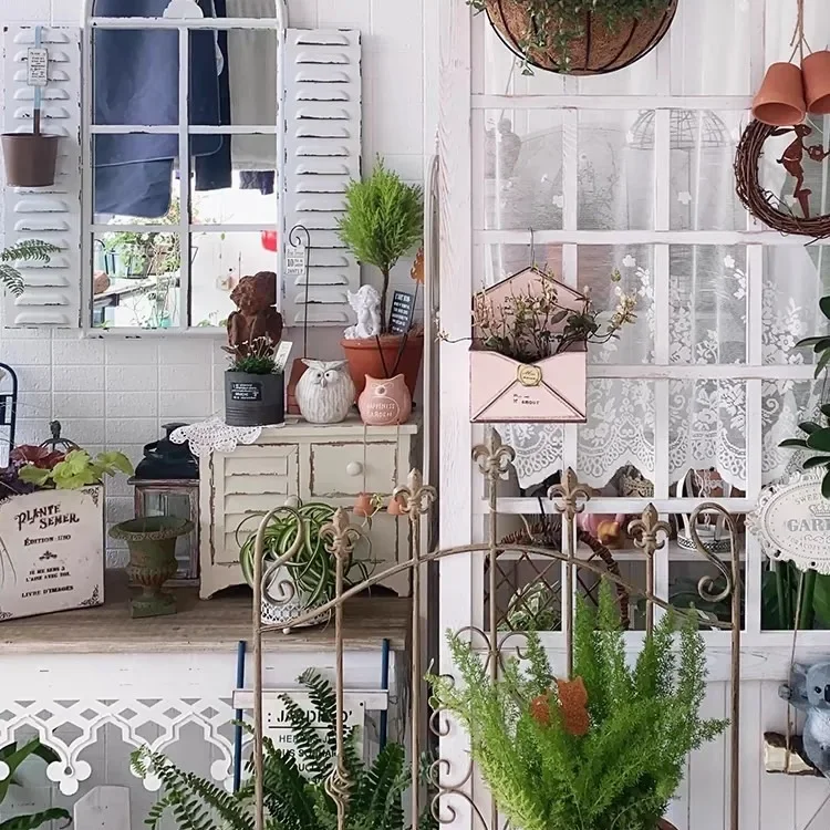 خزانة تخزين صغيرة لسطح المكتب من الخشب الصلب وقديمة متعددة الأدراج، وصندوق صغير للمنزل #4