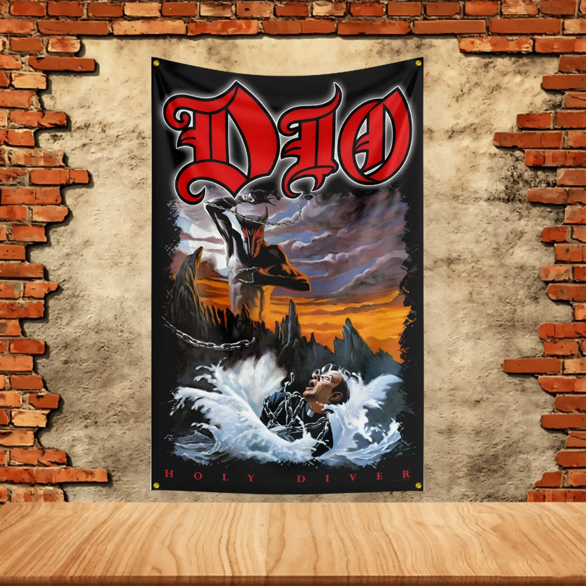 Music Band Flag 3x5ft for D-dio-s band Fans Banner Custom any Image Garage Bedroom Living Room Dorm Wall Hanging Decor Tapestry