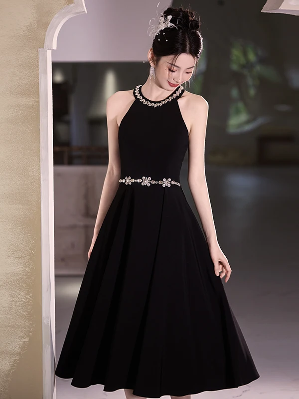 

Ele Bla Evening Dr 2026 New High-End Lightweight Par Dr for Women Suitable for Daily Wear And Various Occa...