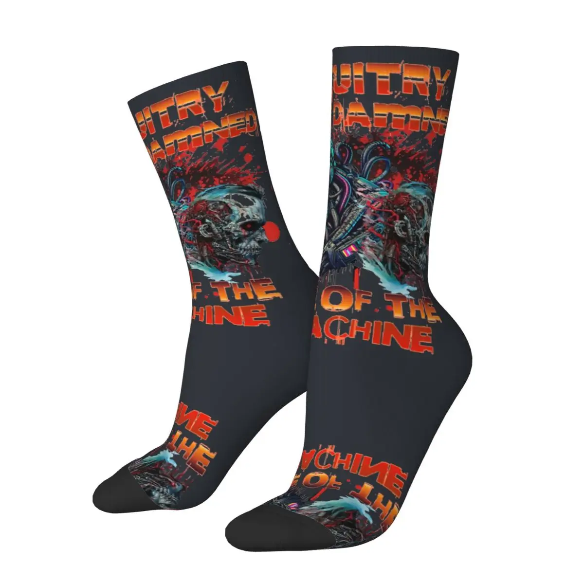 Hip Hop Retro Circuit Of The Damned,Men's Socks Unisex The Damned Seamless Printed Novelty Crew Sock Boys Gift official-website