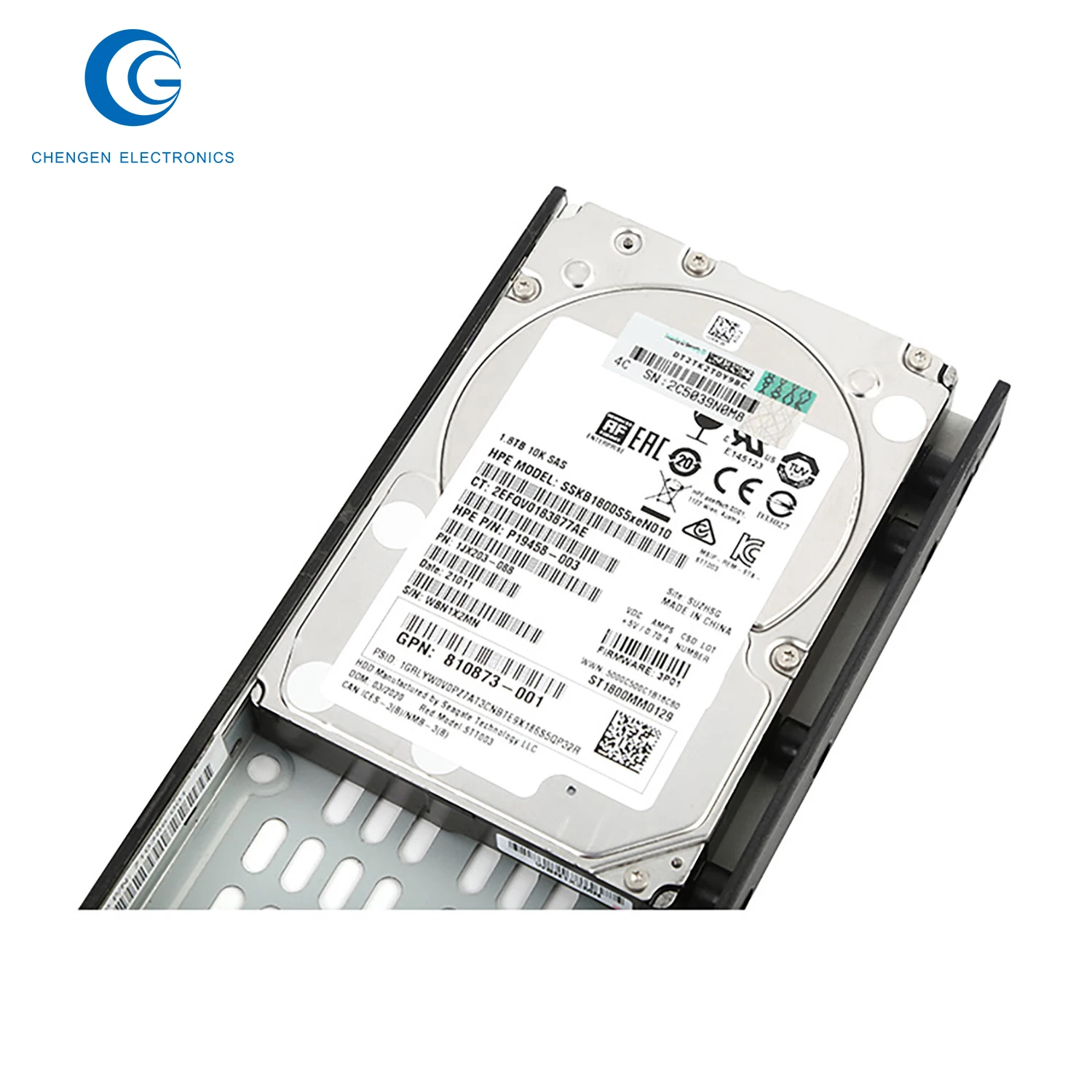 2pcsKP94B 1.8Tb 10000Rpm.5 بوصة عامل شكل صغير ثنائي المنفذ Sas-1Gbps محرك الأقراص الصلبة 3Par لسلسلة 8000