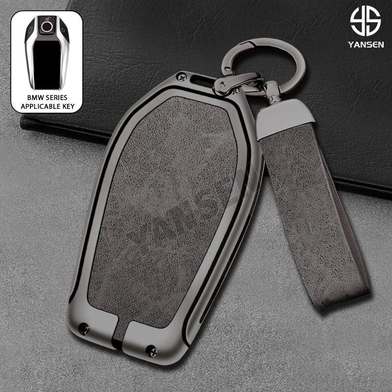 

Alloy Metal Key Case For BMW Smart Remote Car Key LCD Screen For BMW BMW 5 7 Series G11 G12 G30 G31 G32 i8 I12 I15 G01 X3 G02 X4