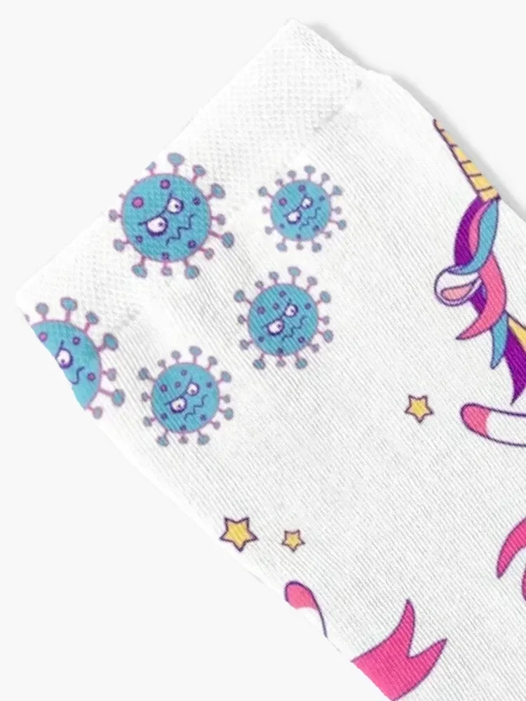 We will survive! Unicorn says. Socks Thermal man winter fashionable Socks For Women Men's