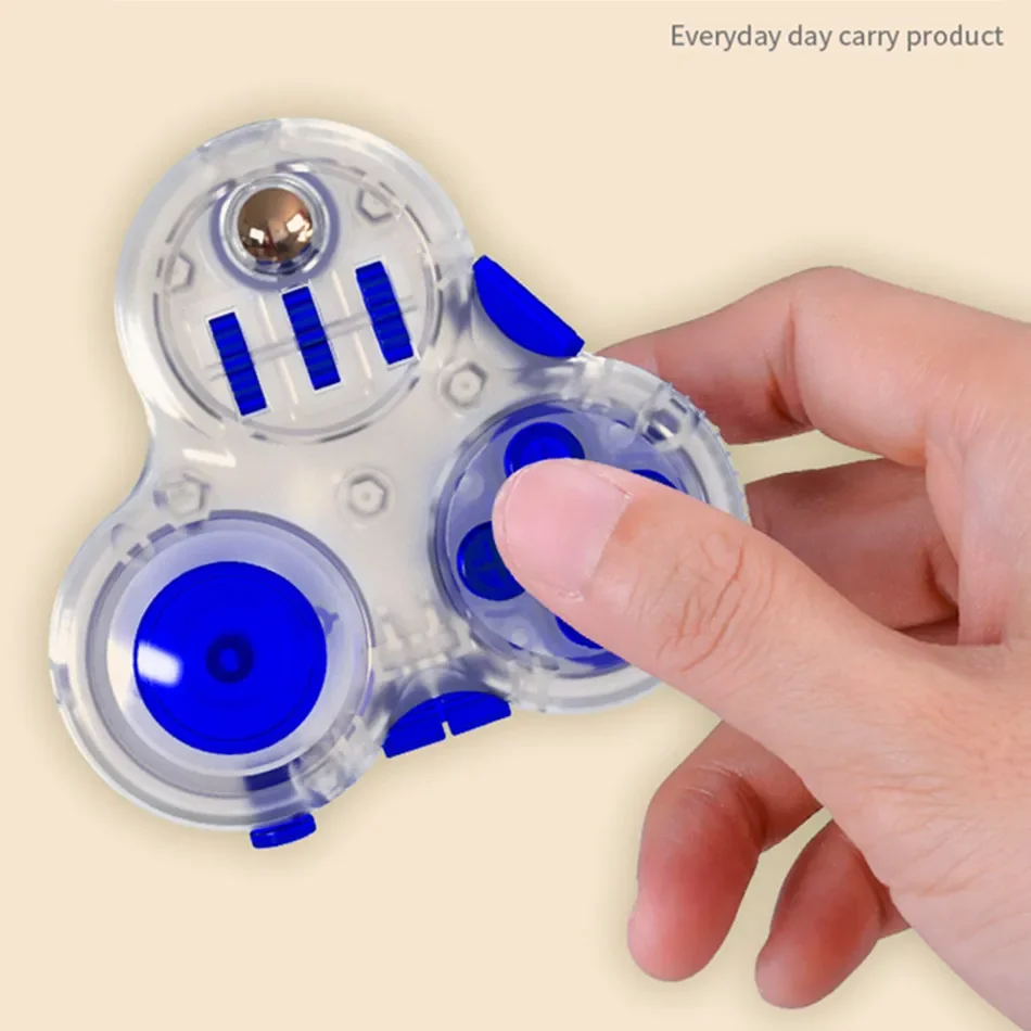 Qiyi Anti Stress Cube Relief Endless Magic Cube Finger Cube Toys Stress-relieving Magic Tool
