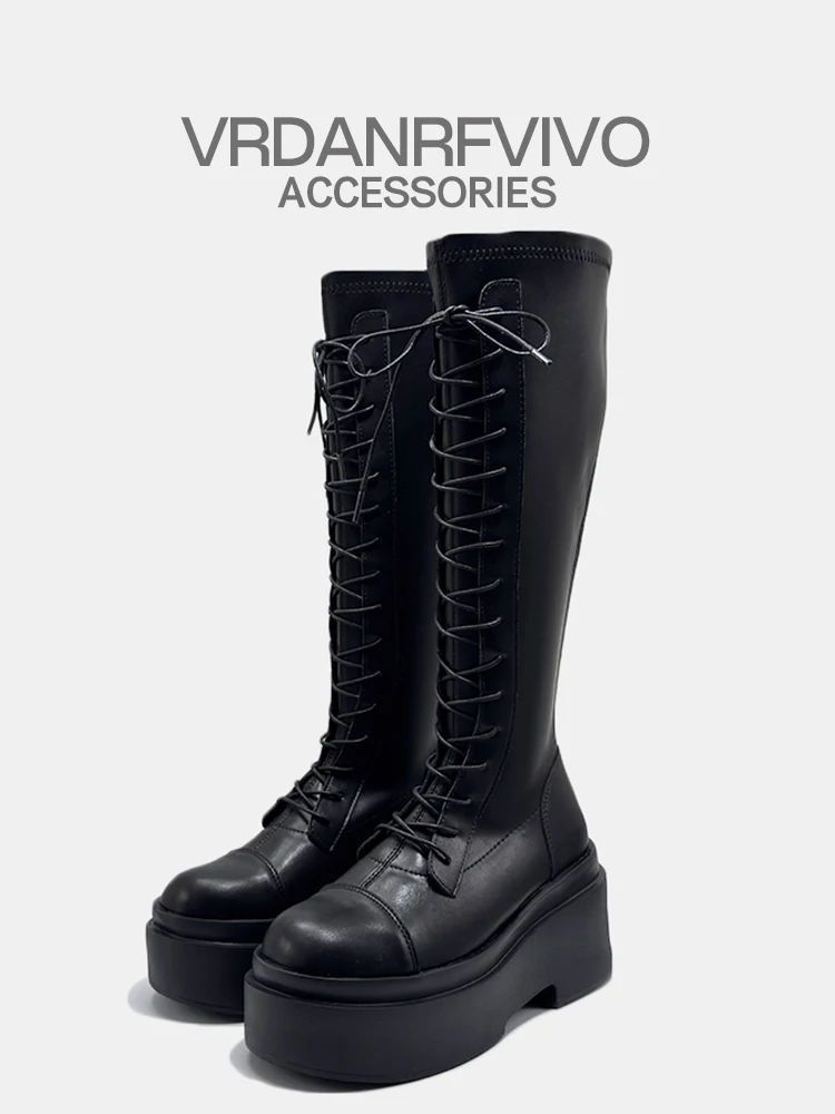 vrdanrf-nouvelles-bottes-longues-au-dessus-du-genou-pour-femmes-thi-bot-bottes-a-lacets-slim-faion-talon-haut-design-a-billes-croisees