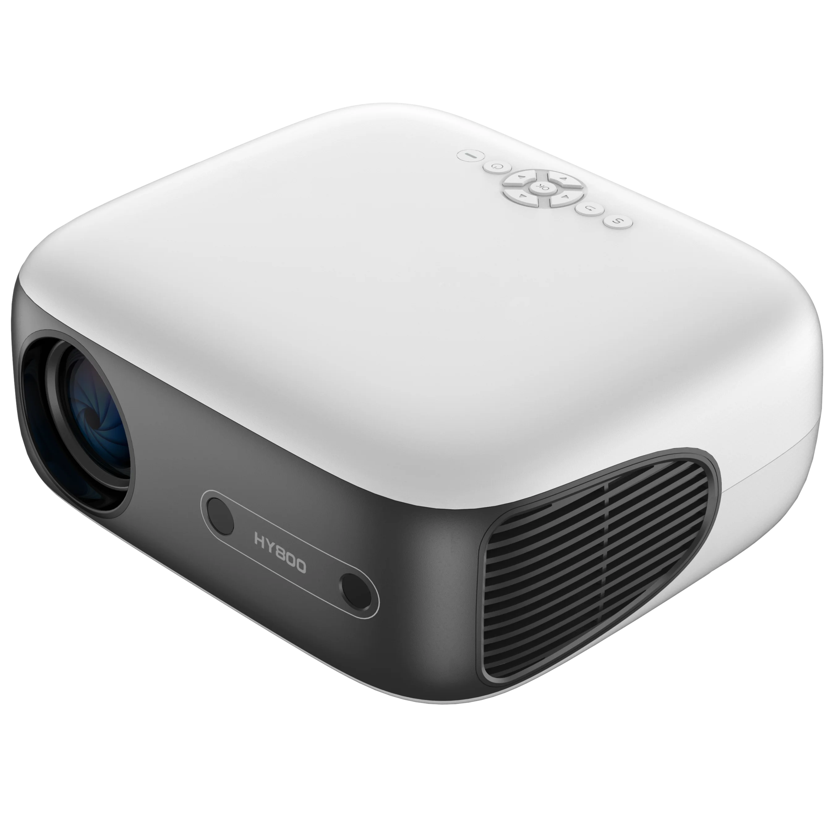 

High Quality LED Portable Home Theater 4K 1080P Android11 Mini Projector 330ANSI LCD Smart HY800