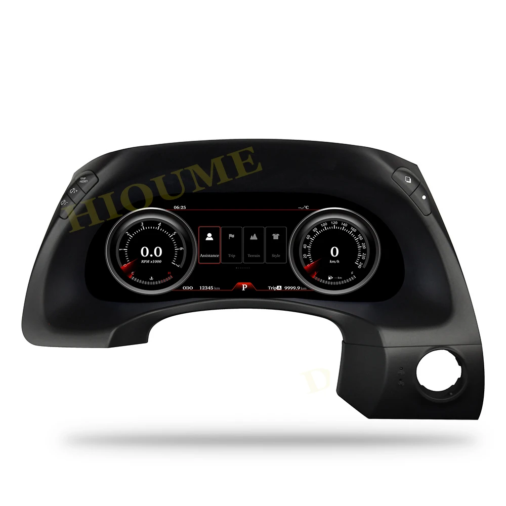 LCD Speedometer LINUX Instrument Cluster Upgrading Car Accessories For Toyota Nissan Patrol Y62 INFINITI QX80 2015-2020