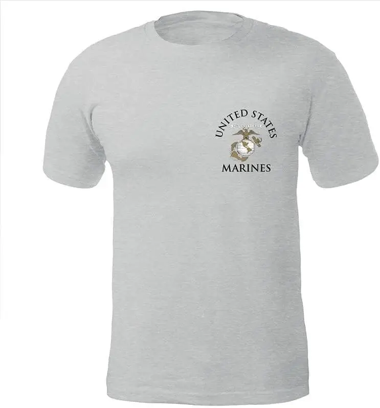 USMC - What Doesn’t Kill You Makes You Stronger T-Shirt Short Sleeve Casual 100% Cotton Shirts