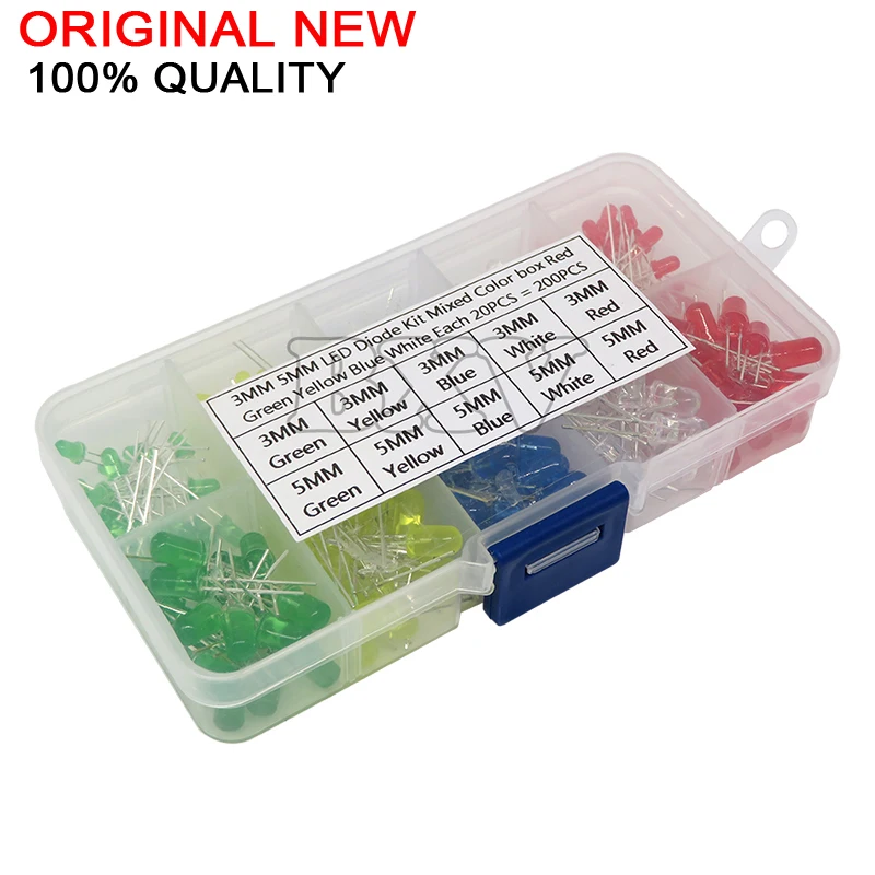 200PCS 3MM 5MM Led …