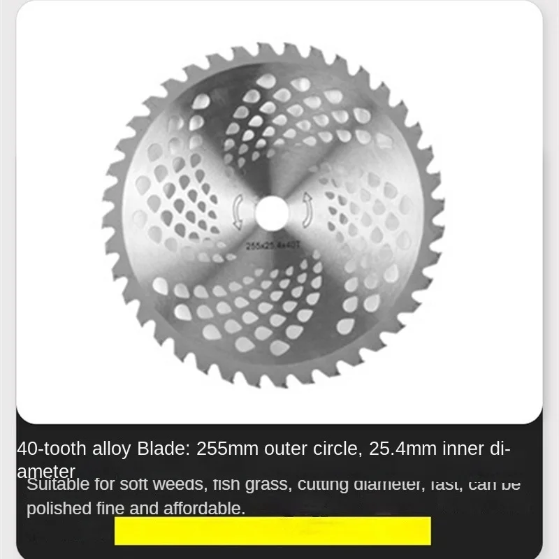 

T40T60T80T Tooth Brush Cutter Blade Garden Weeding Mower Alloy Circular Saw Blade Mower Blade